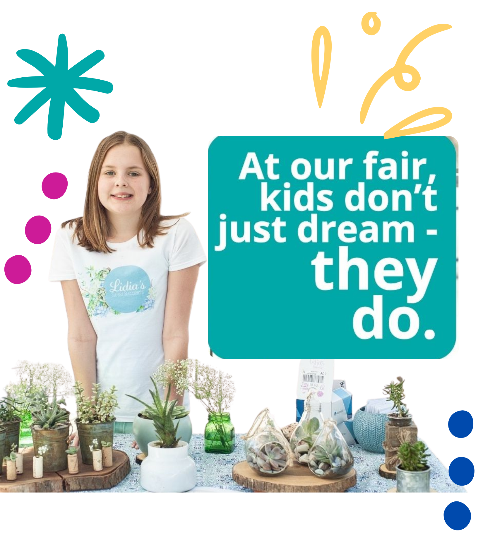 teens showcasing business 